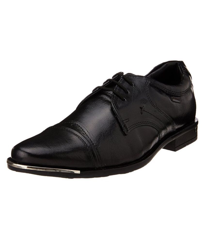 Red Chief Office Genuine Leather Black Formal Shoes Price in India- Buy ...