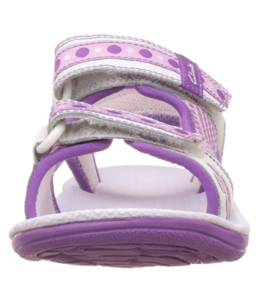 Clarks Girls Leather Fashion Sandals Price in India- Buy Clarks Girls ...