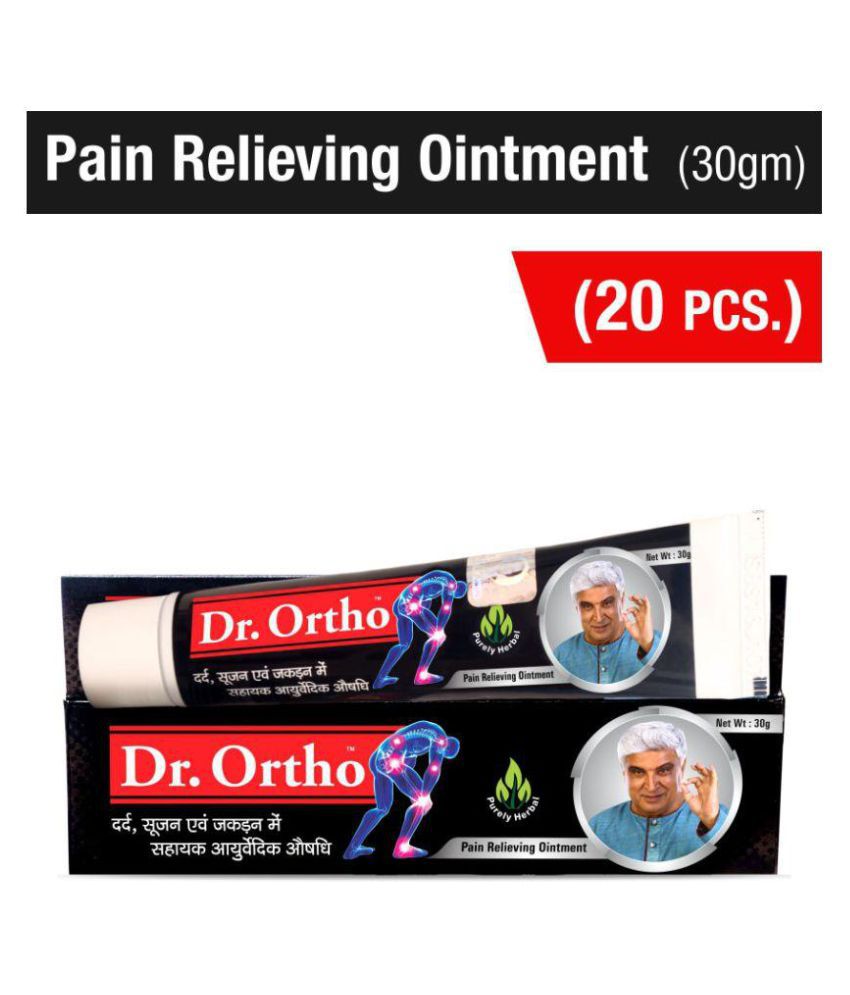 Dr. Ortho Pain Relief Ointment 30gm Pack of 20 Pain Relief Balm