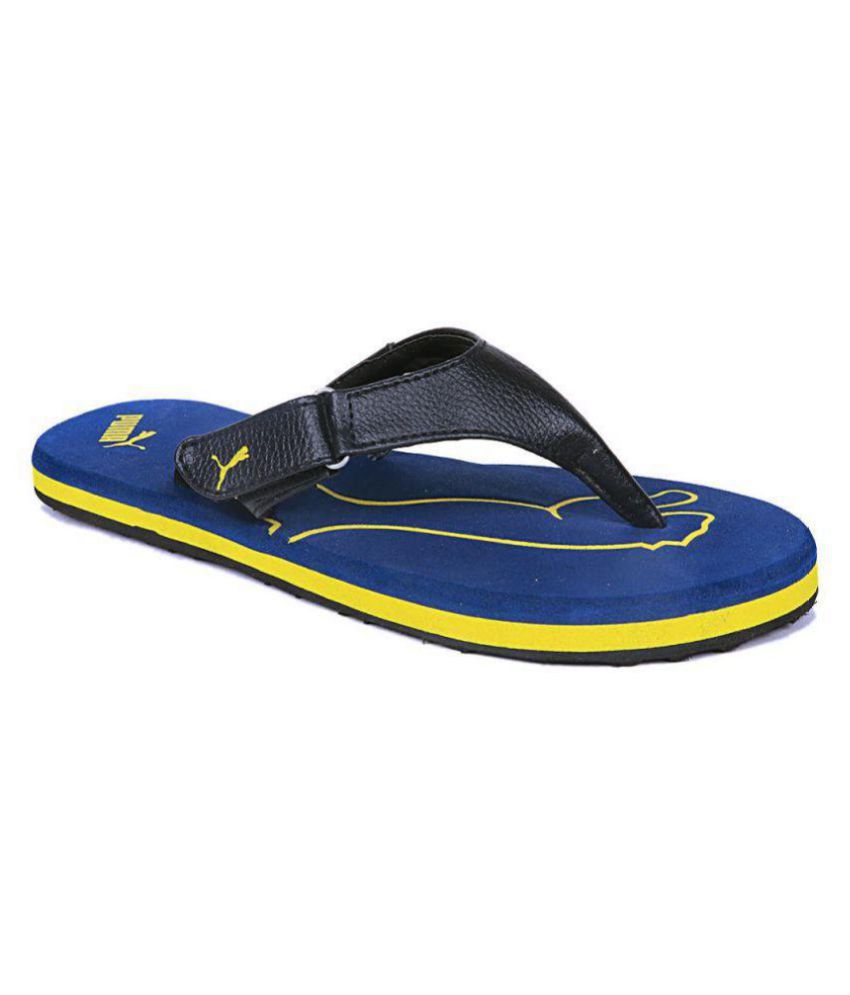 Puma Navy Thong Flip Flop Price in India- Buy Puma Navy Thong Flip Flop ...