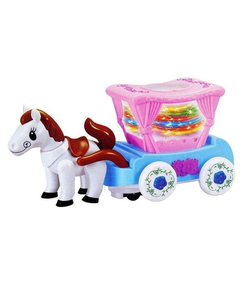 yatri Horse Flash Carriage Musical Toy Buy yatri Horse Flash Carriage