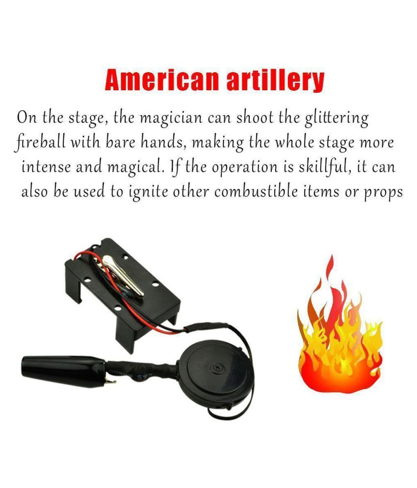 electronic fire ball launcher