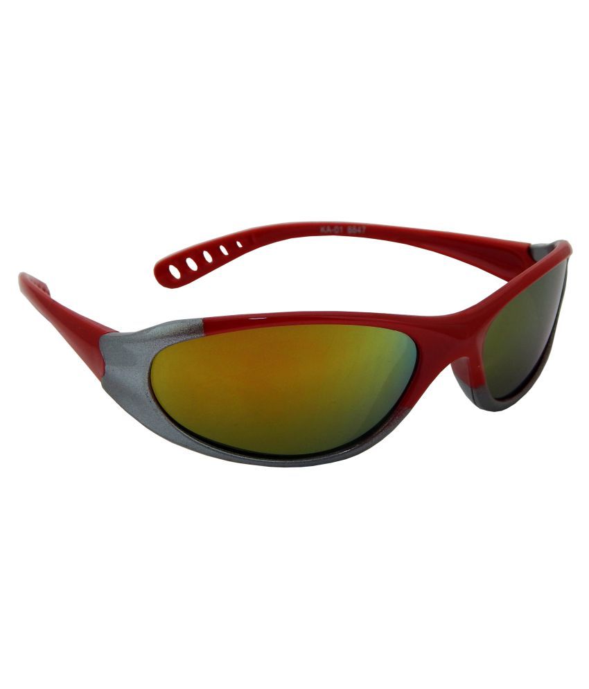 Buy ELS Kids Mirrored Sunglass, For Boys & Girls, Sporty Wraparound