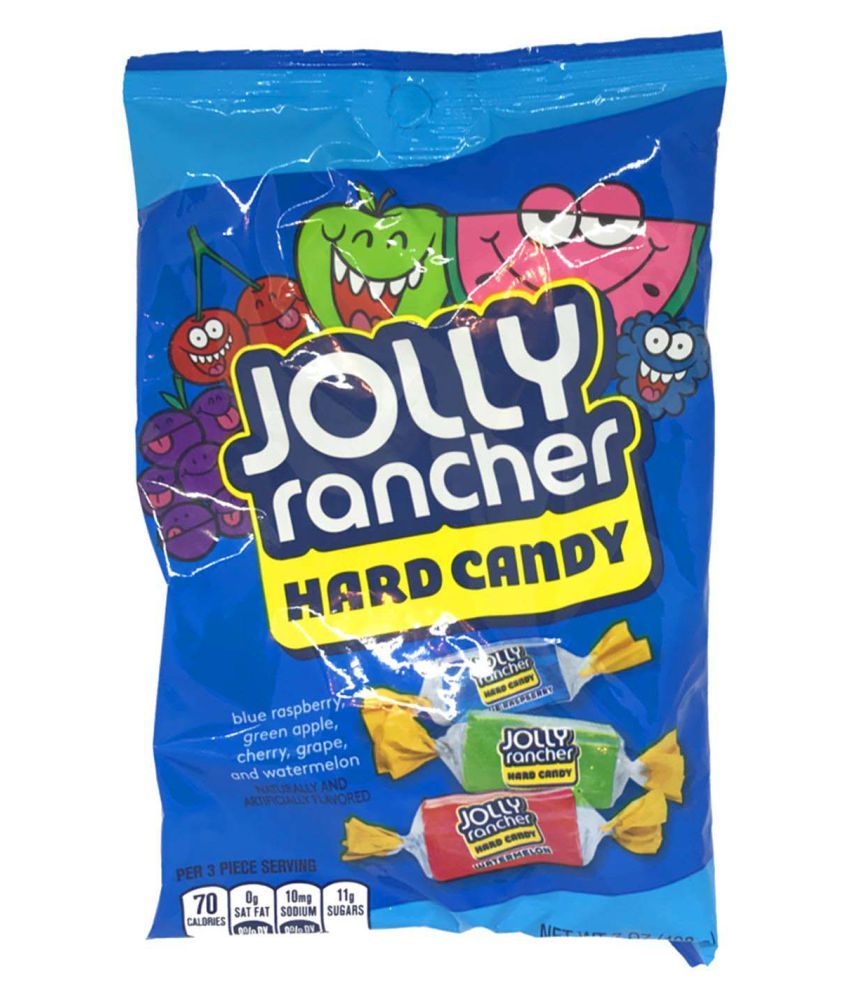 Jolly Rancher Blue Rasberry, Green Apple, Cherry Hard Candies 198 gm ...