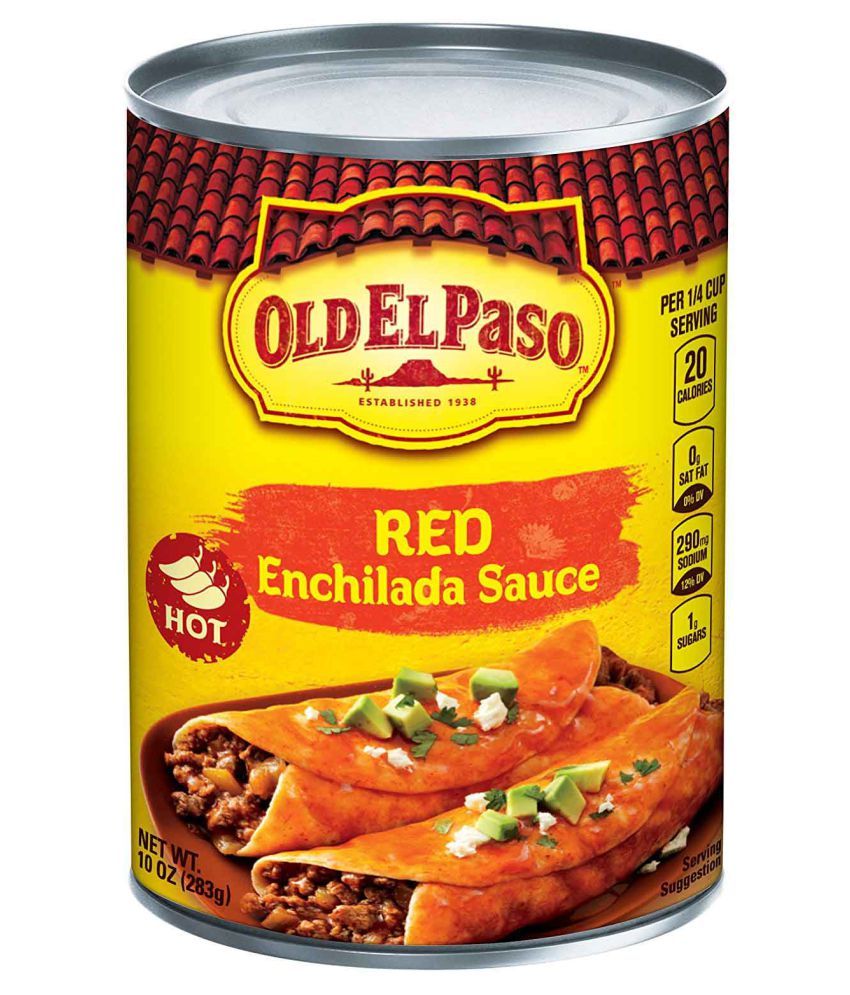 Old El Paso Red Enchilada Hot Sauce 283 gm: Buy Old El Paso Red ...