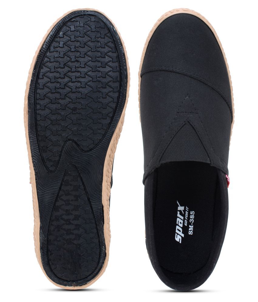 sparx men's mesh loafers