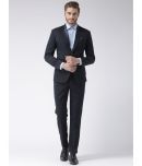 Hangup Black Solid Party 2 Piece Suits