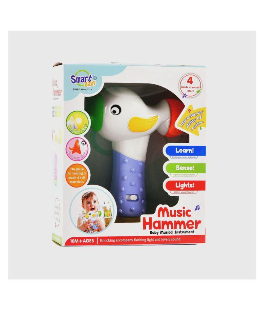 musical hammer soft toy