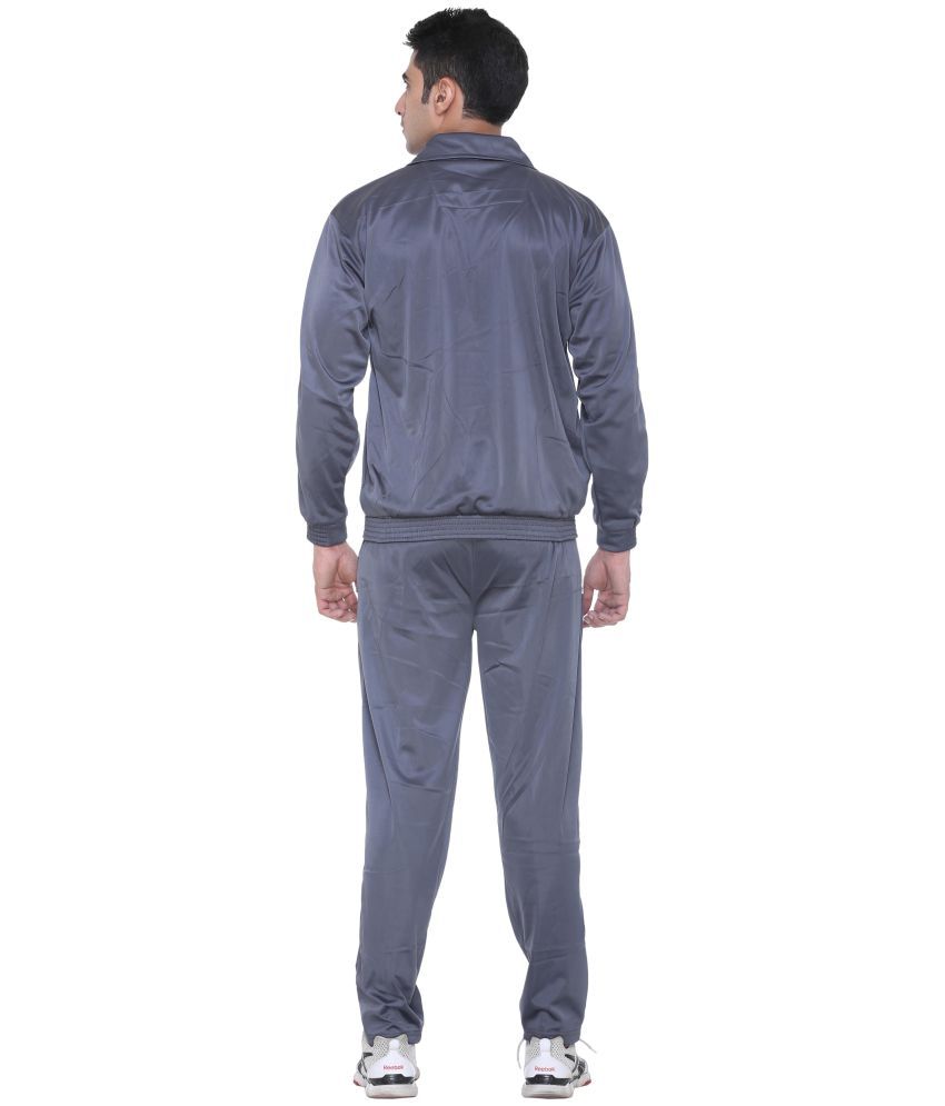 baggy grey tracksuit