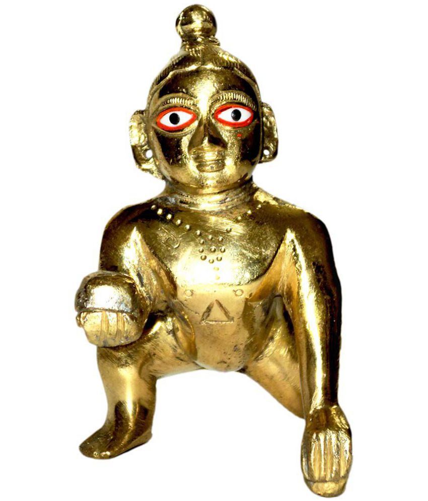     			N M  Golden Laddu Gopal Idol