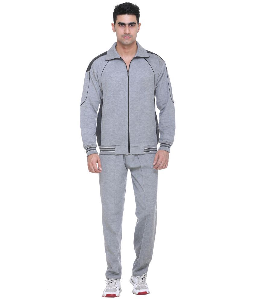 grey tracksuit north face