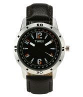 Timepiece TW00ZR114 Men's Analog Watch With Leather Strap