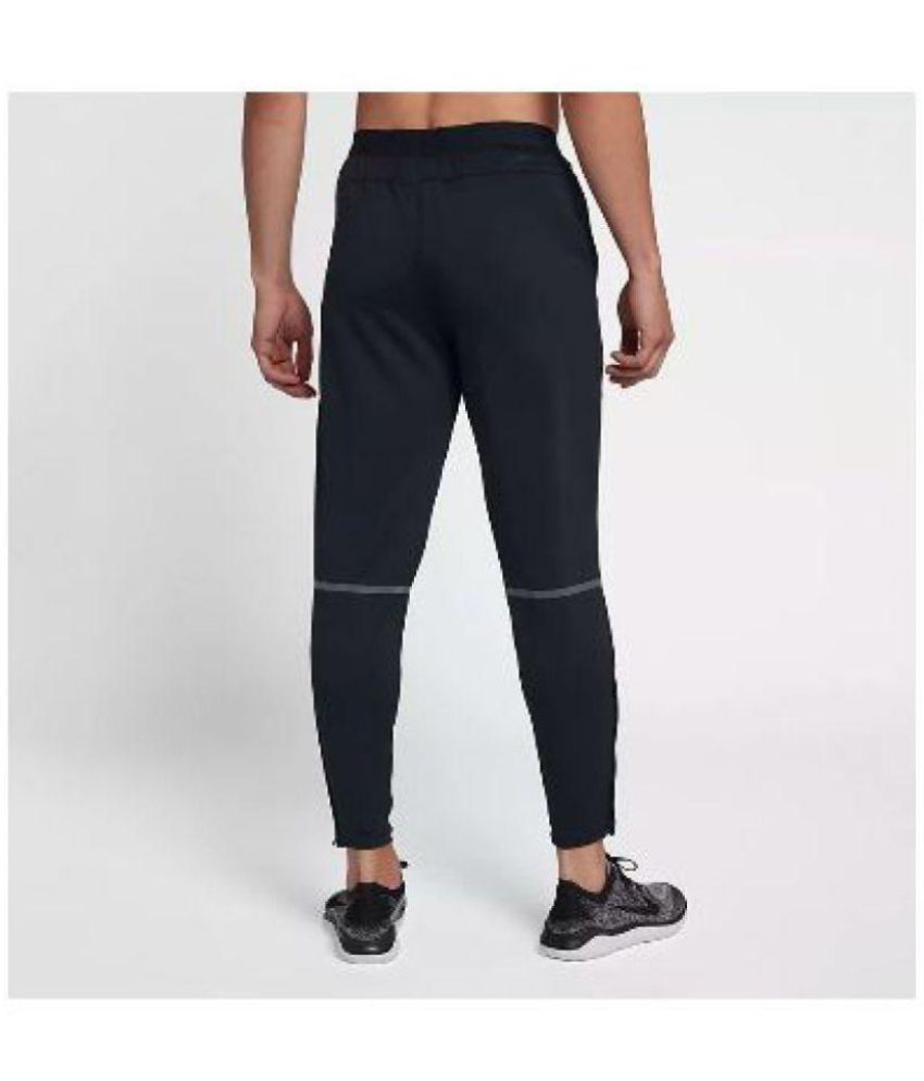 nike pro joggers black