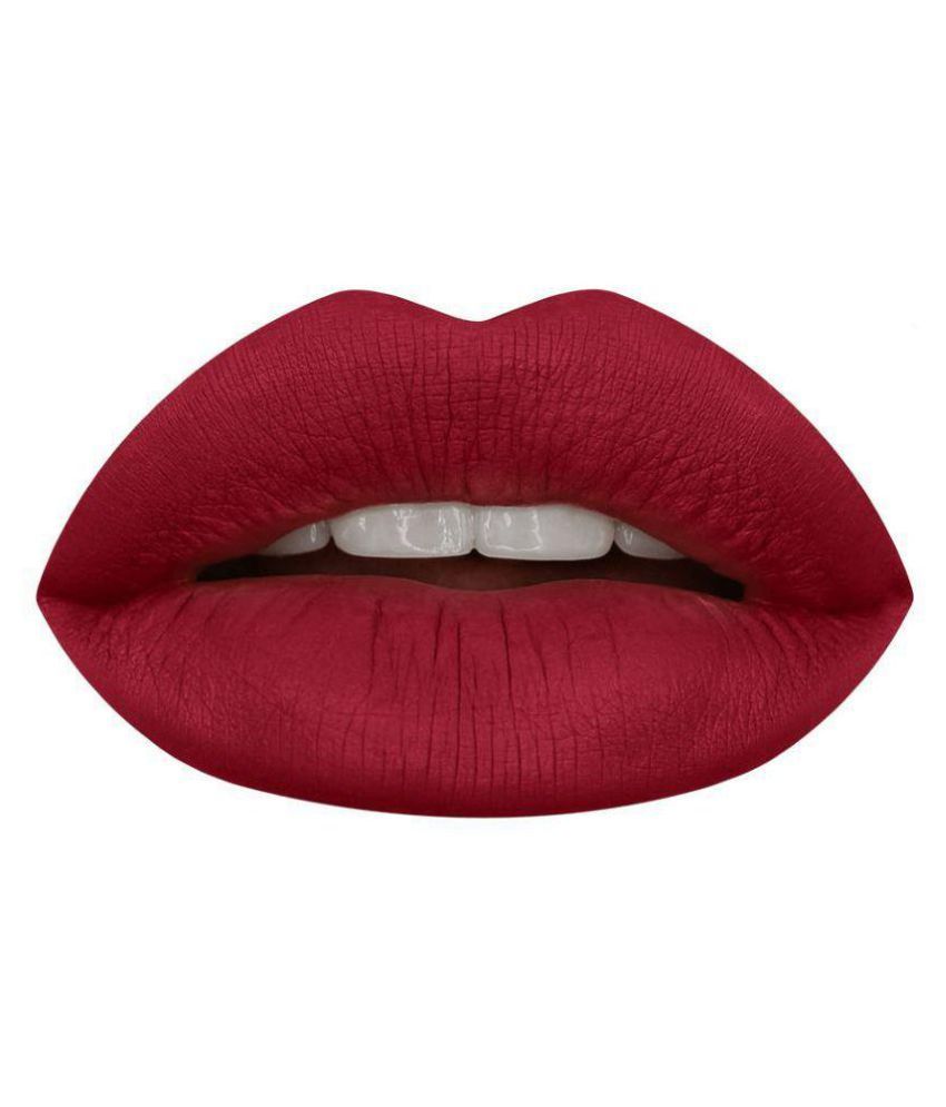 Krazy Huda Beauty Liquid Lipstick Wine Color 3 gm Pack of 2: Buy Krazy ...