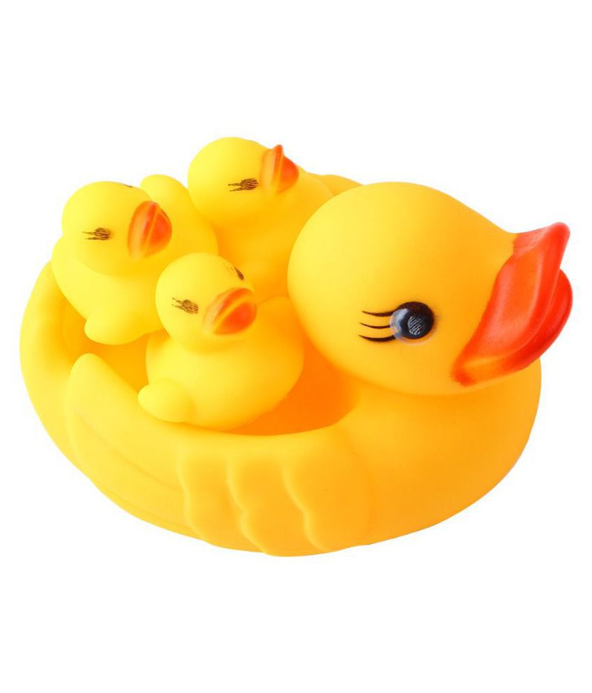 Futaba Duck Family Baby Bath Toy - Pack of 4