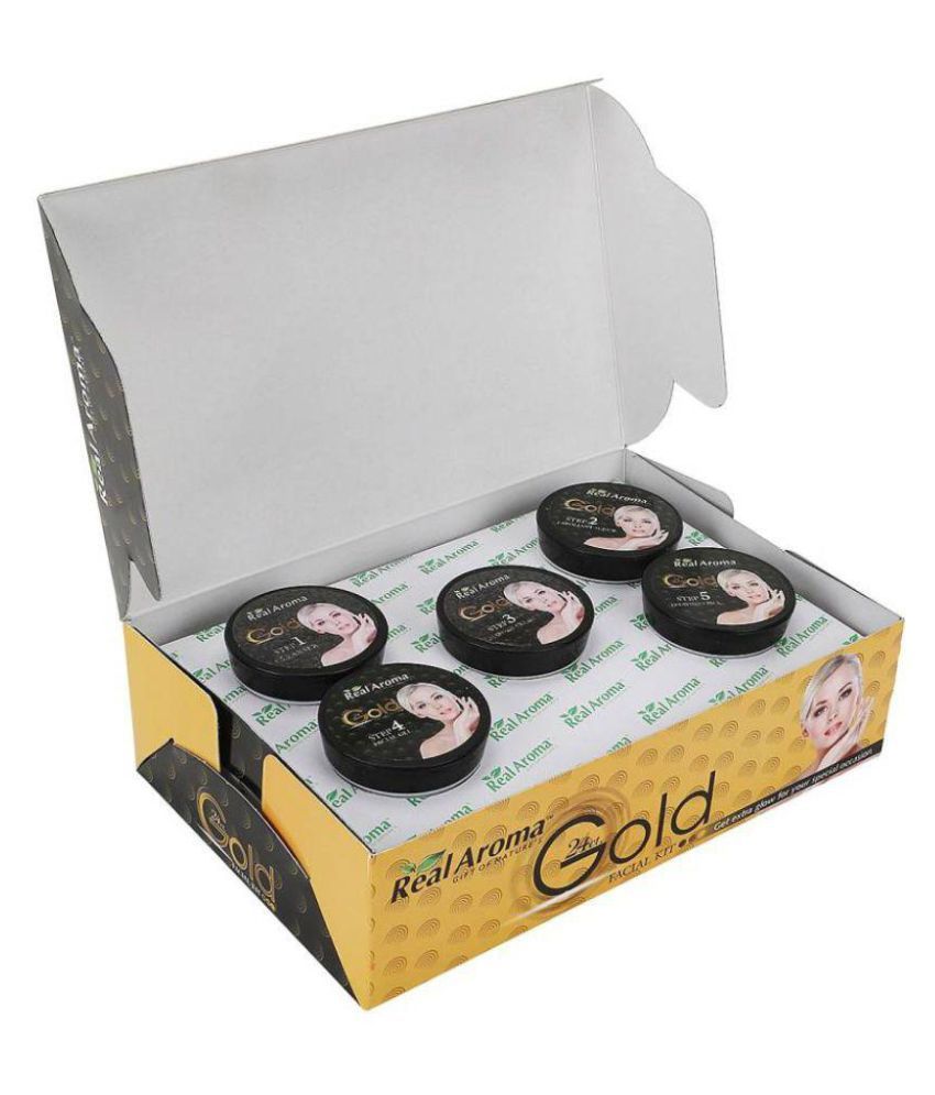 real aroma gold facial kit price