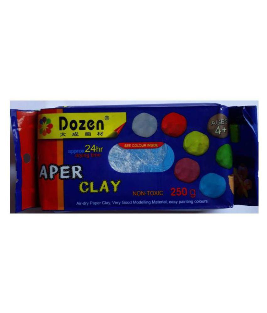 dozen modelling clay