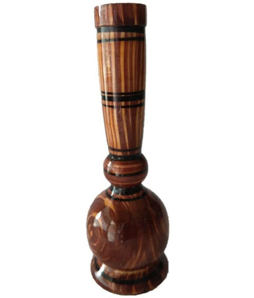 Royals Pride Wood Table Vase 22 cms - Pack of 1