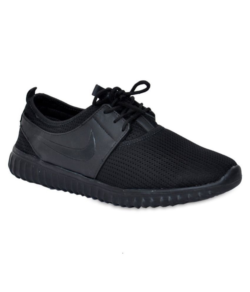 vibs india sneakers black casual shoes