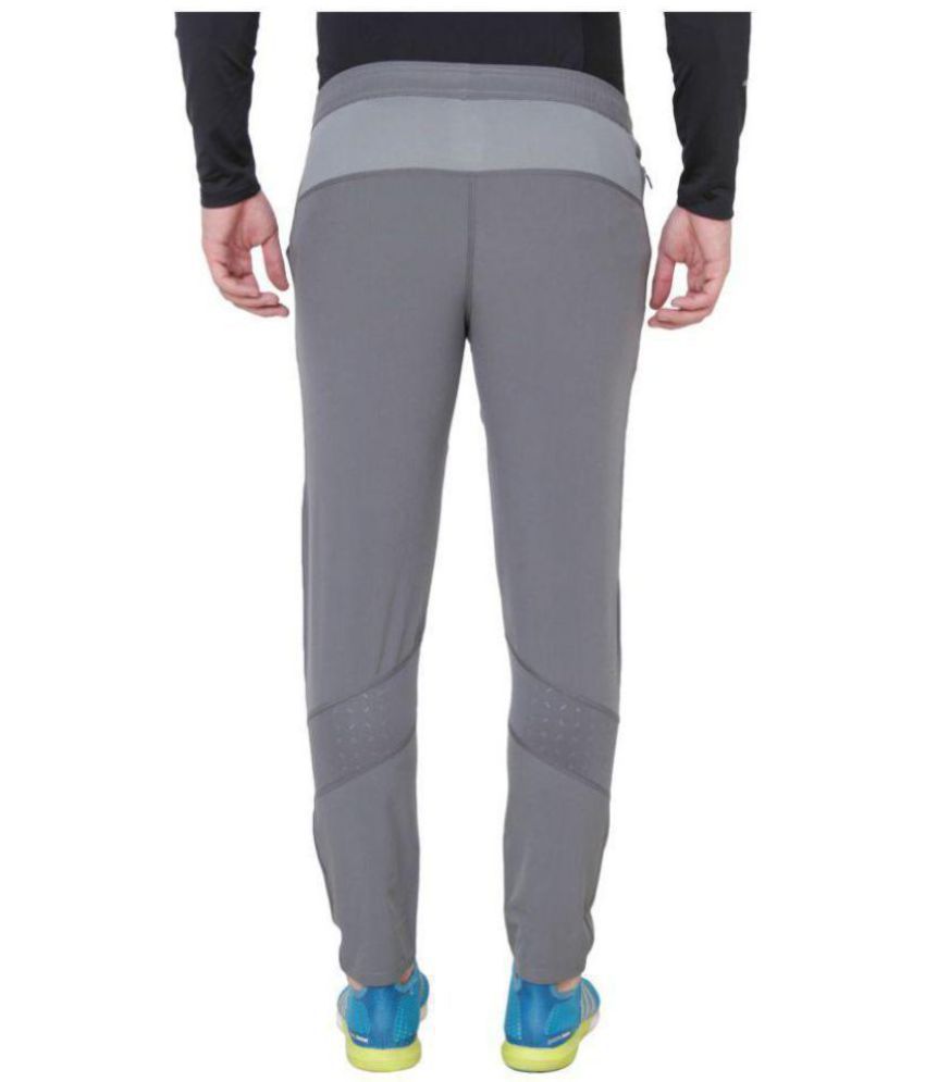 Adidas Grey Polyester Lycra Trackpants - Buy Adidas Grey Polyester ...