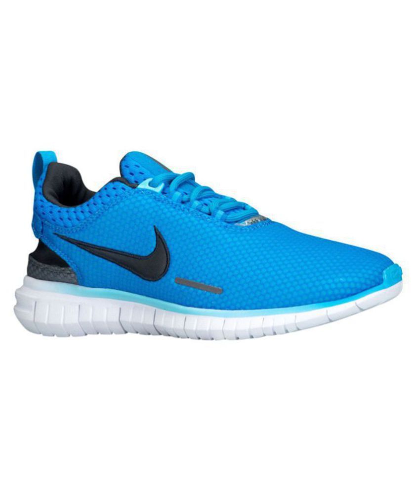 nike na blue running shoes