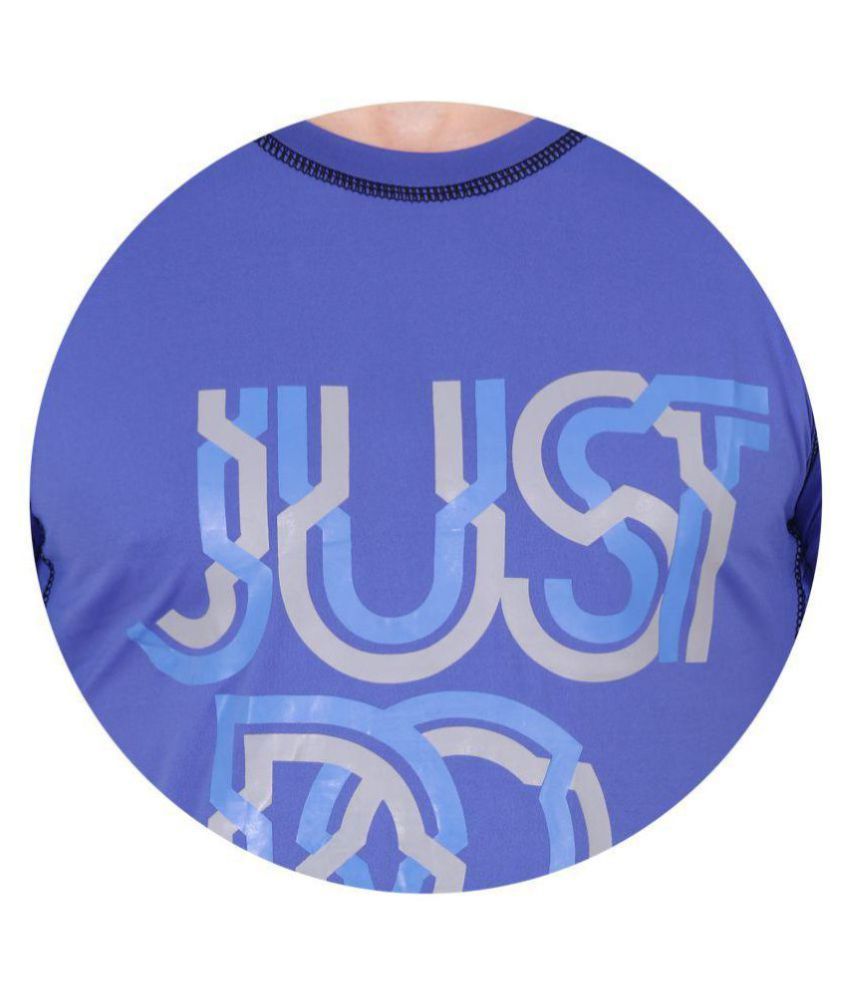 Nike Lavender Polyester Lycra T-Shirt - Buy Nike Lavender Polyester Lycra T-Shirt Online at Low 