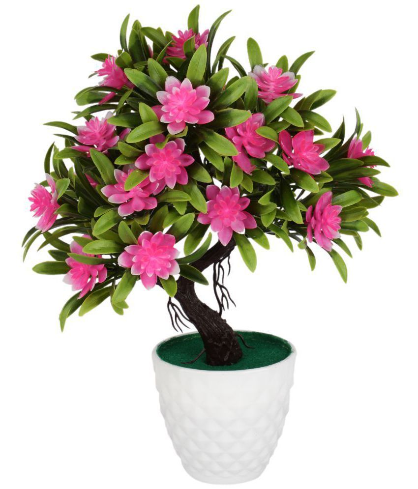 Adaspo Artificial Plants Multicolour Artificial Tree Plastic Pack of
