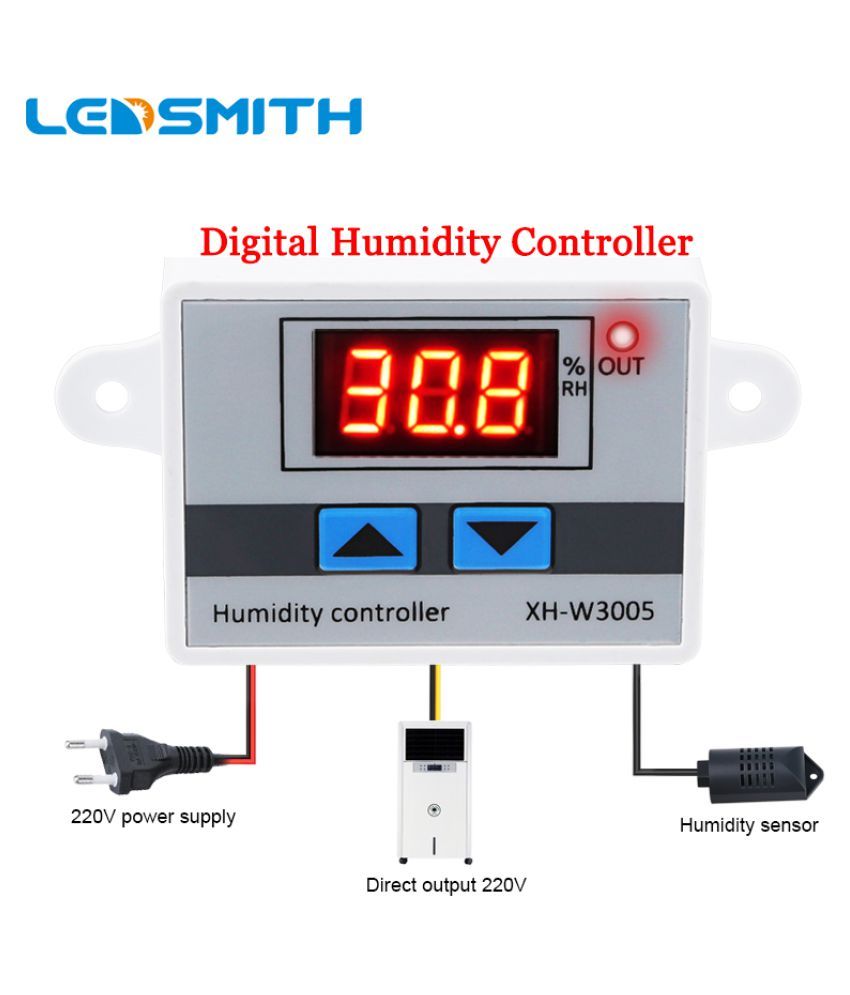 WowObjects XHW3005 Digital Humidity Controller AC 220V Humidity