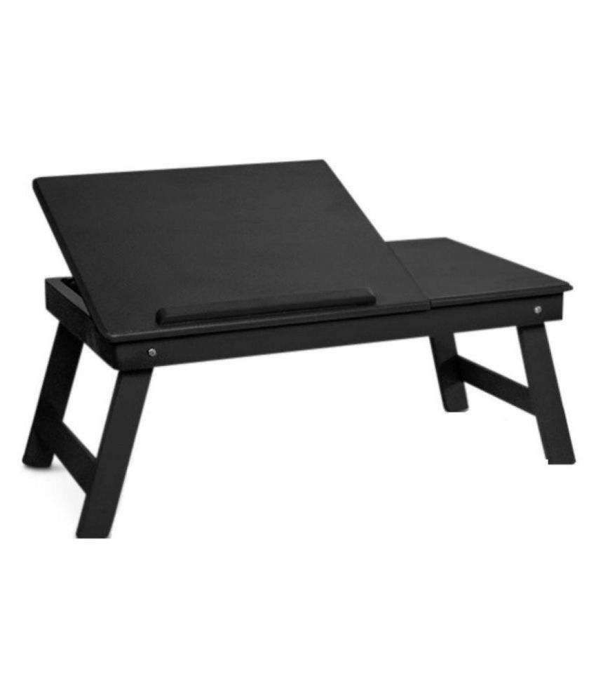     			Colorwood Laptop Table For Upto 48.26 cm (19) Black Without Drawer Black