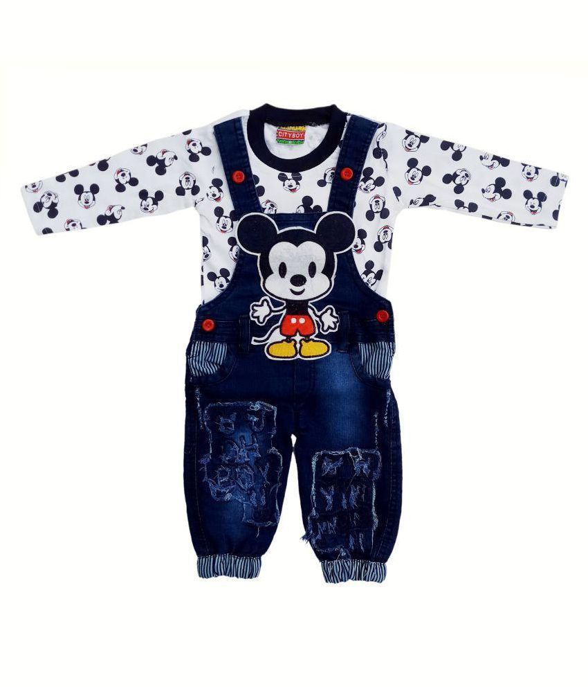 City Boy Kids Wear ITop & Bottom baby dungaree Set For Baby Boy Buy