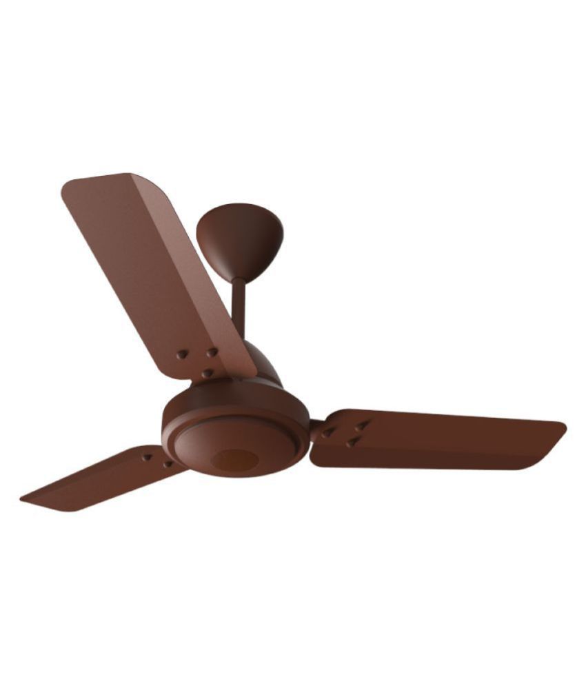 Gorilla Efficio Energy Saving 5 Star Rated Remote Control And Bldc Motor 900mm 3 Blade Ceiling Fan Matte Brown