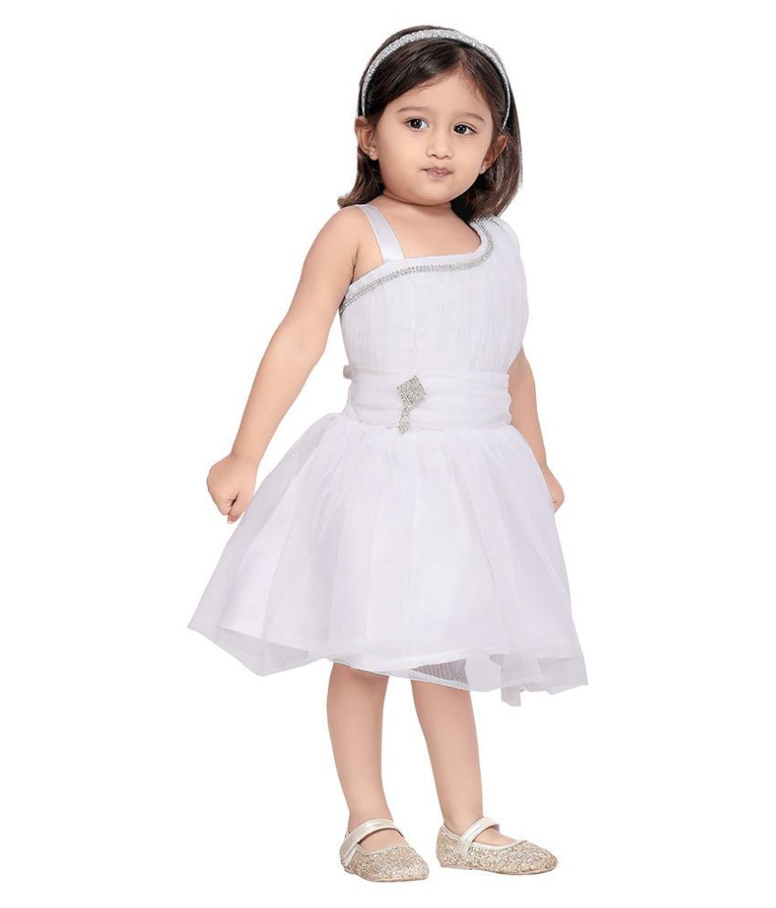 white frock net
