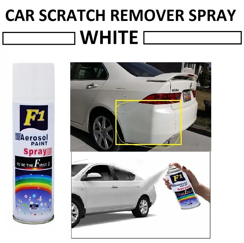 Com-paint Best Car Scratch Remover Kit- Spray Paint For Fiat Linea (pearl  White) at Rs 1580.0, Ghitorni, New Delhi