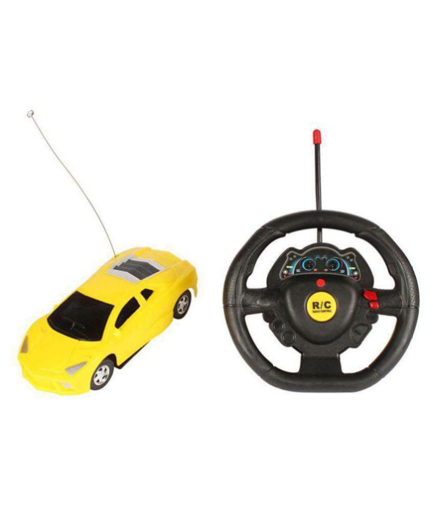 Apx Super Racer Steering Remote Control Car For Kids(color dispatch ...