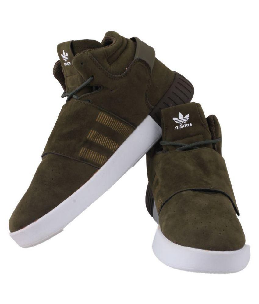 adidas tubular green men