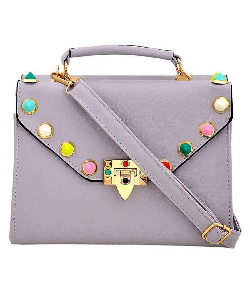 Mark & Keith Purple P.U. Shoulder Bag Buy Mark & Keith Purple P.U