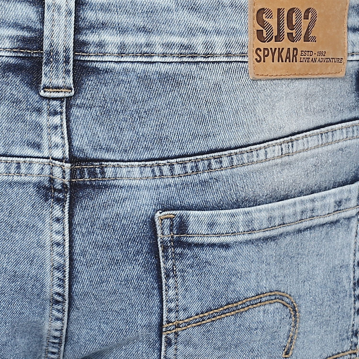 Spykar Blue Super Skinny Jeans - Buy Spykar Blue Super Skinny Jeans ...