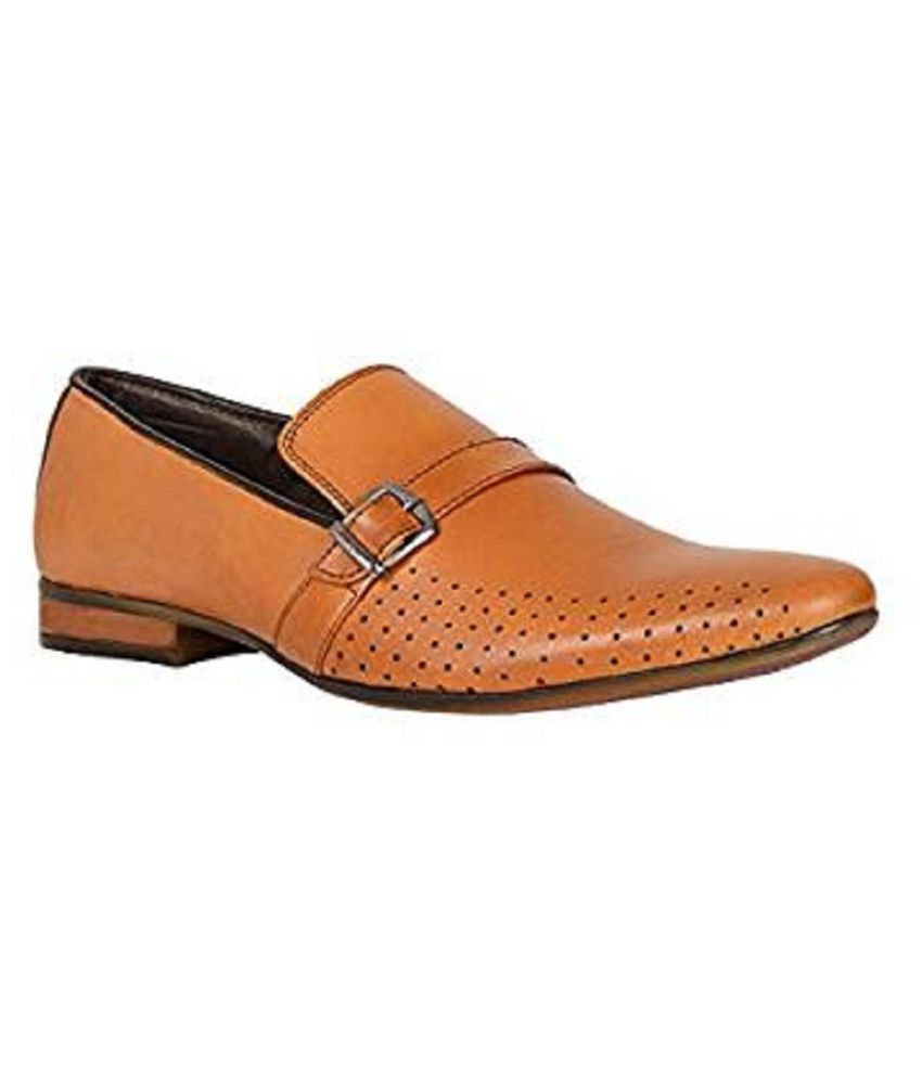 slip on tan heels