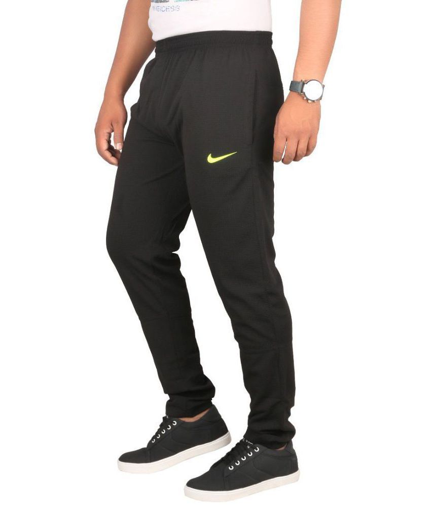 nike polyester track pants mens