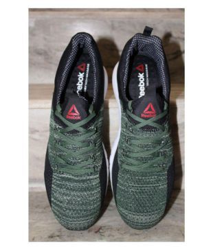 Reebok Memorytech Green Running Shoes 