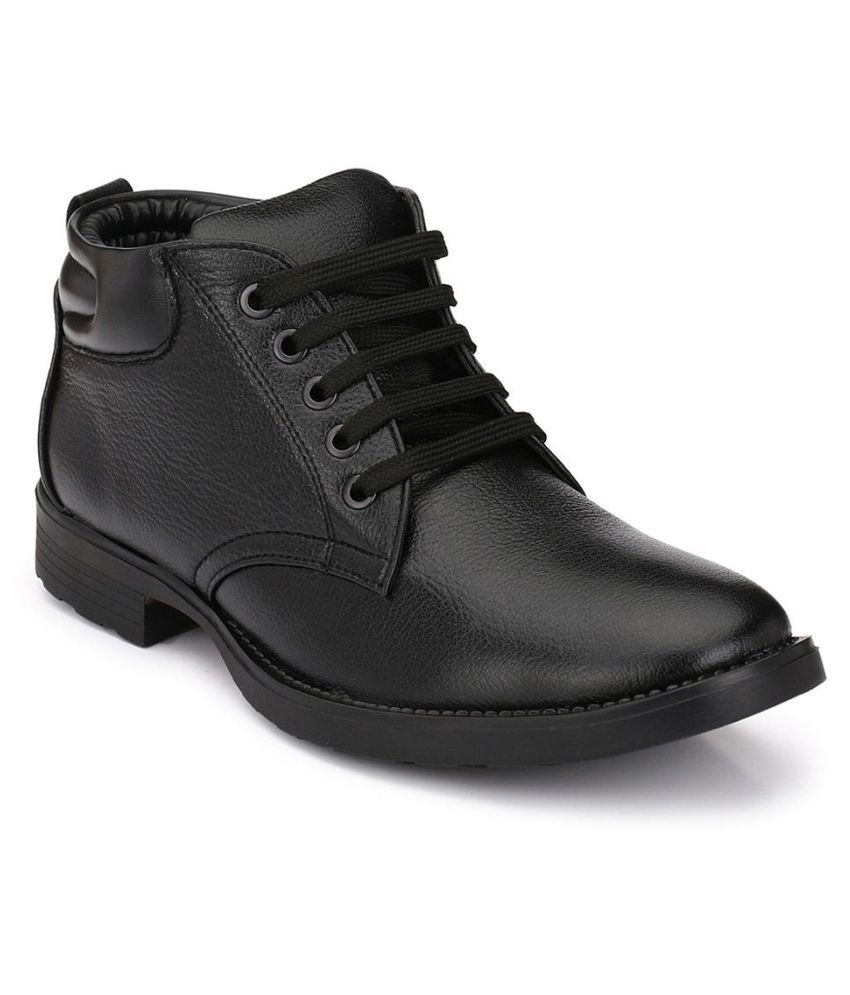     			Mactree Party Artificial Leather Black Formal Shoes