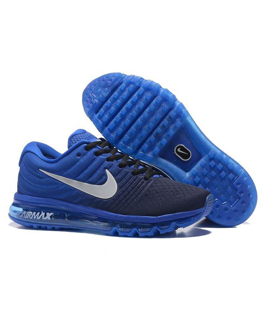 Nike Air Max 2017 Blue Running Shoes 