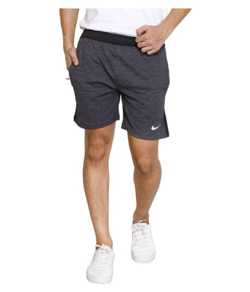 grey nike shorts