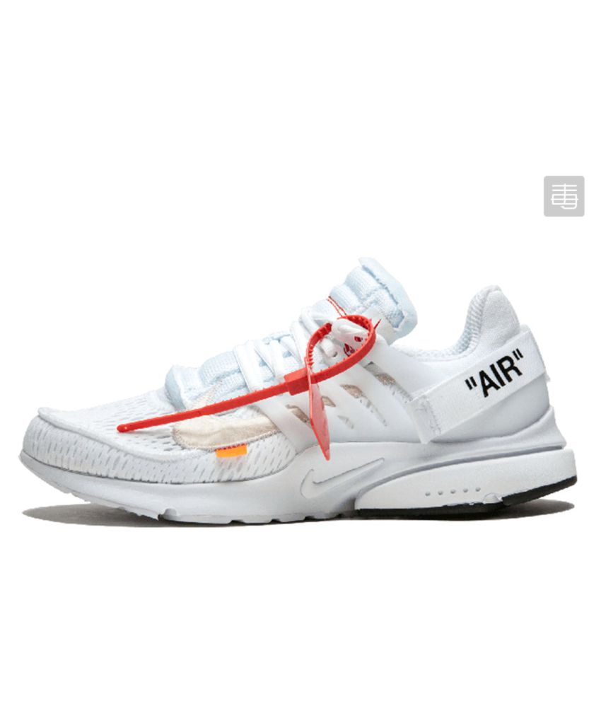 branded white casual shoes