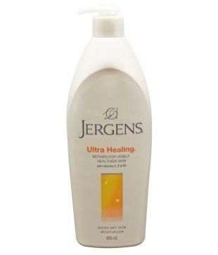 jergens ultra healing on face