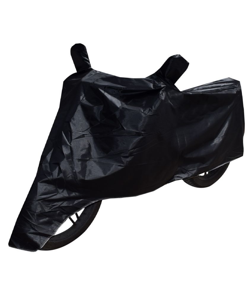     			Mockhe 2x2 Black Matte Bike/Two Wheeler Cover