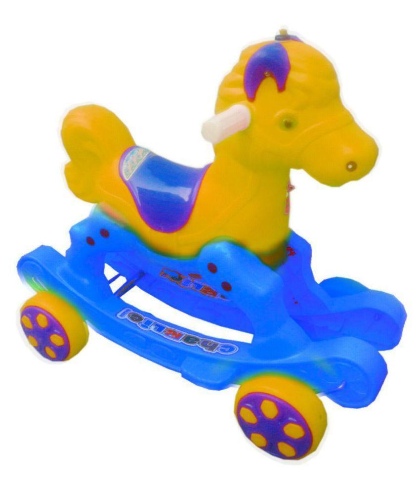 rocking plastic horse