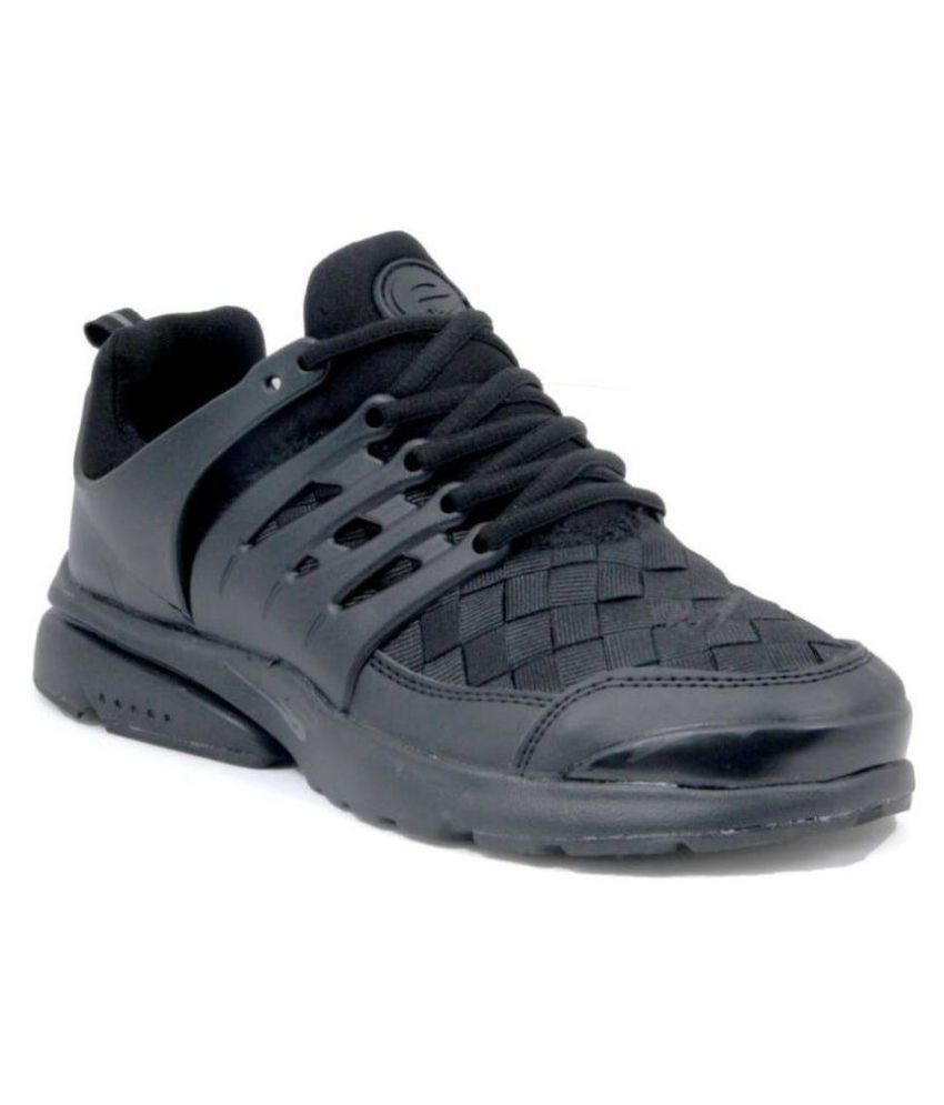 air black sports shoes