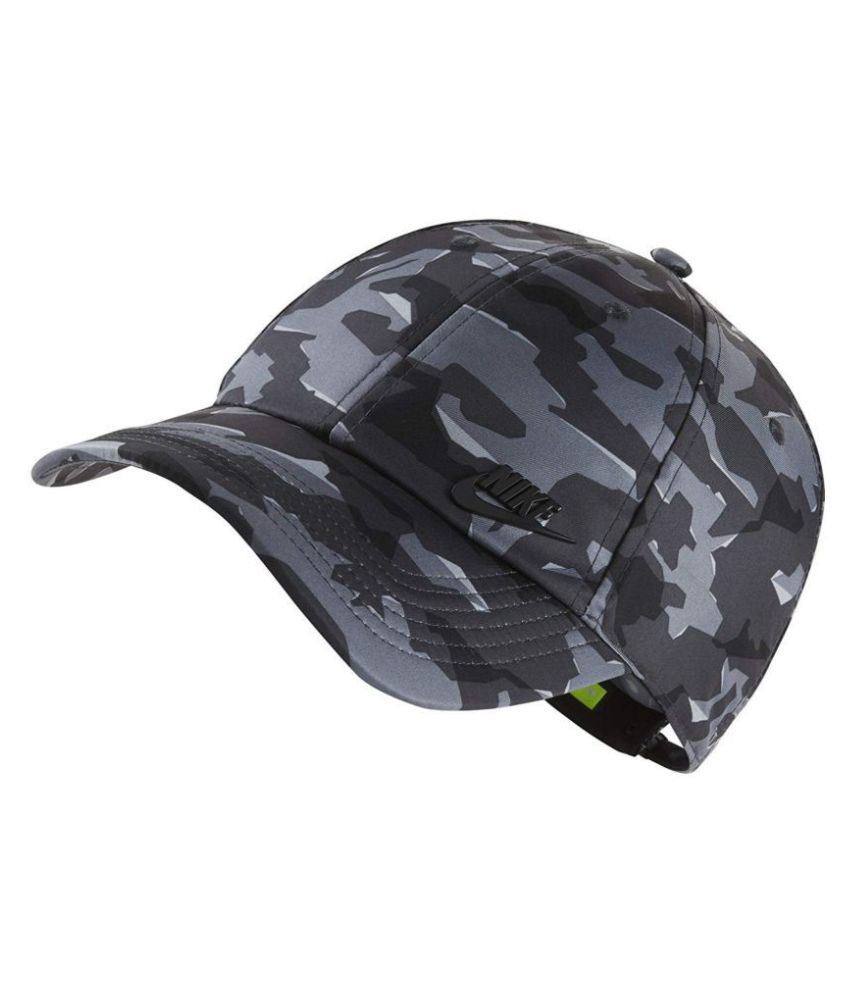 Nike Gray Printed Polyester Caps - Buy Nike Gray Printed Polyester Caps ...