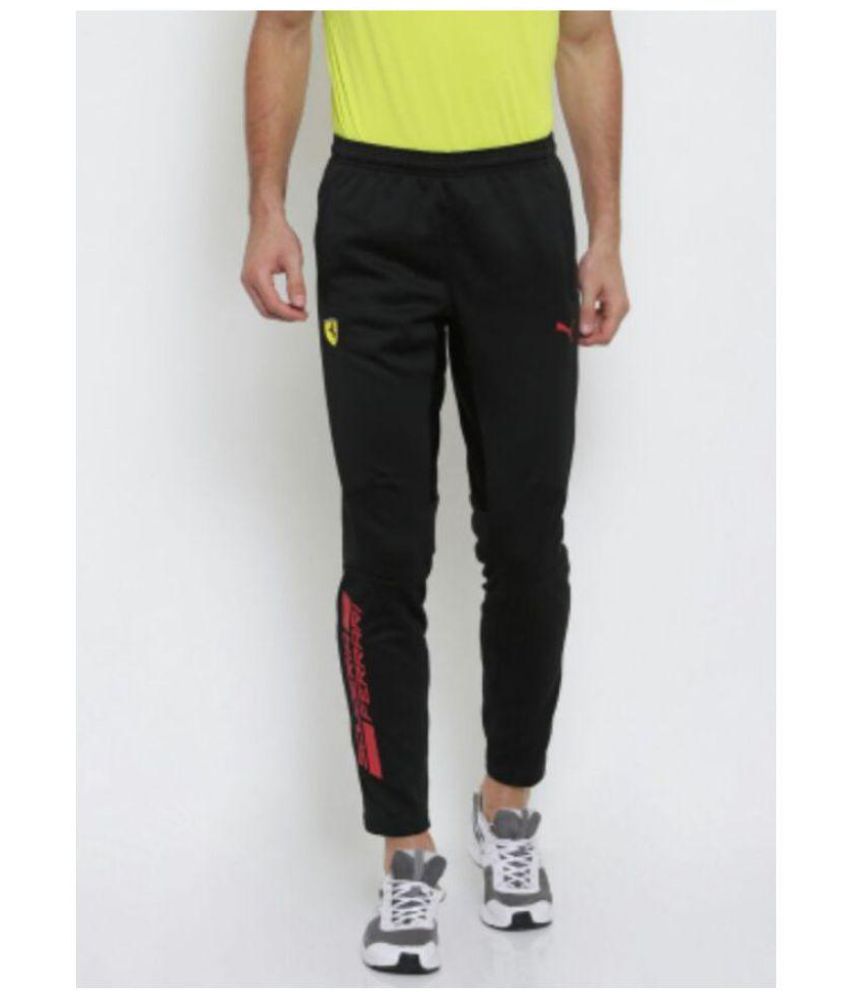 puma polyester track pants